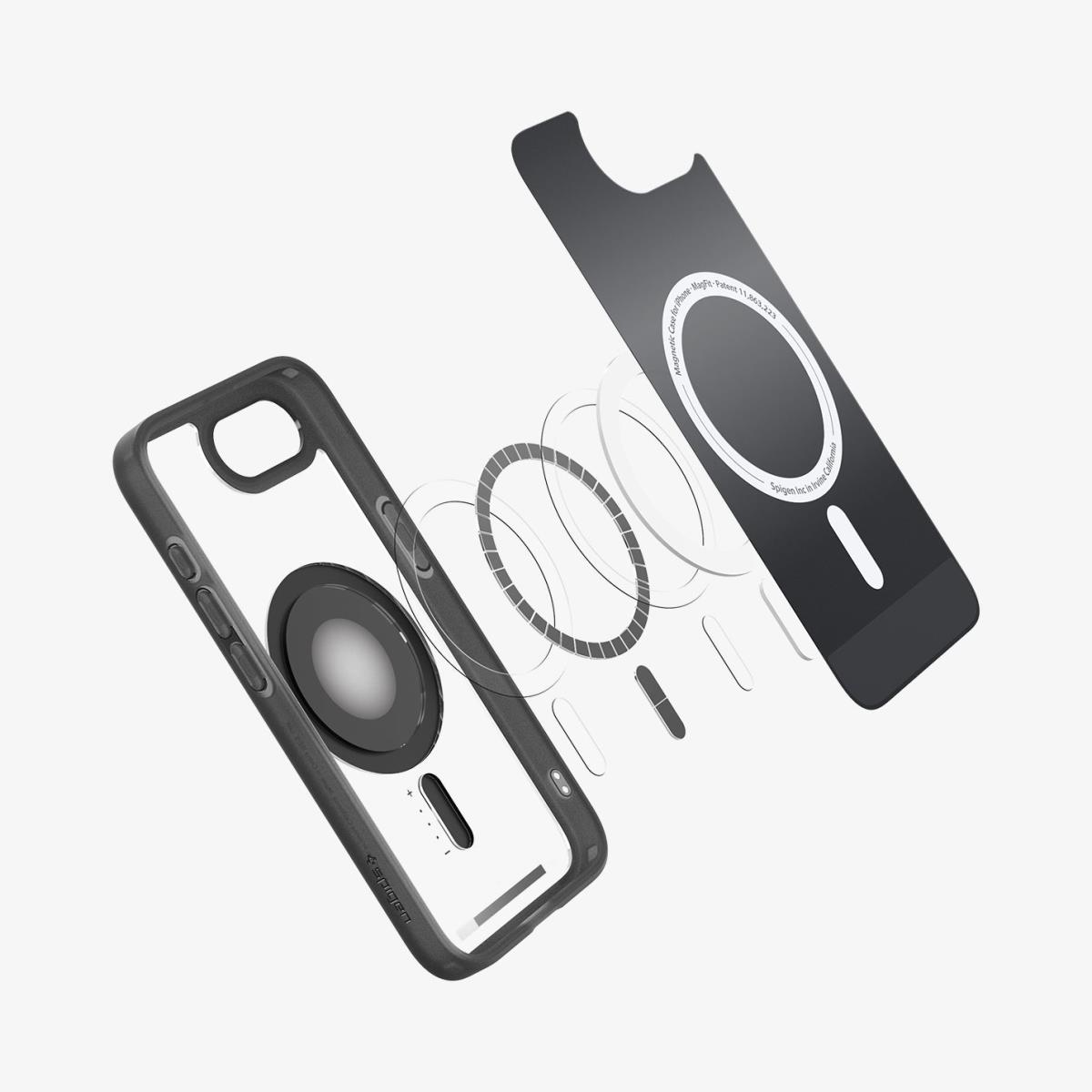 Spigen iPhone 16e Ultra Hybrid Case MagFit Classic Black