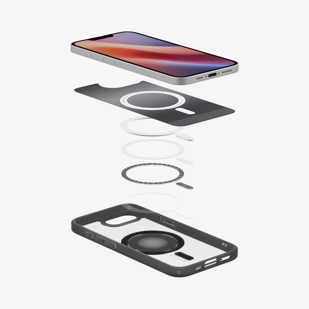 Spigen iPhone 16e Ultra Hybrid Case MagFit Classic Black