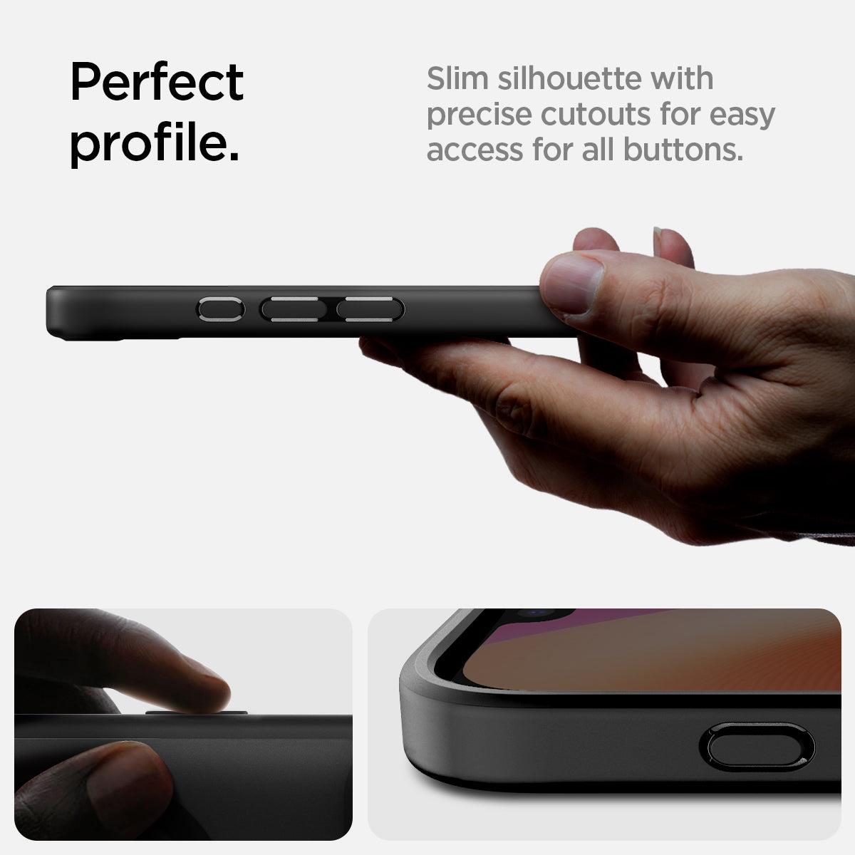 iPhone 16e Ultra Hybrid Case MagFit Frost Black