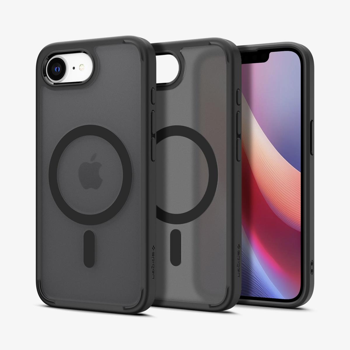 iPhone 16e Ultra Hybrid Case MagFit Frost Black