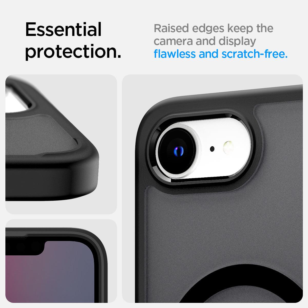 iPhone 16e Ultra Hybrid Case MagFit Frost Black