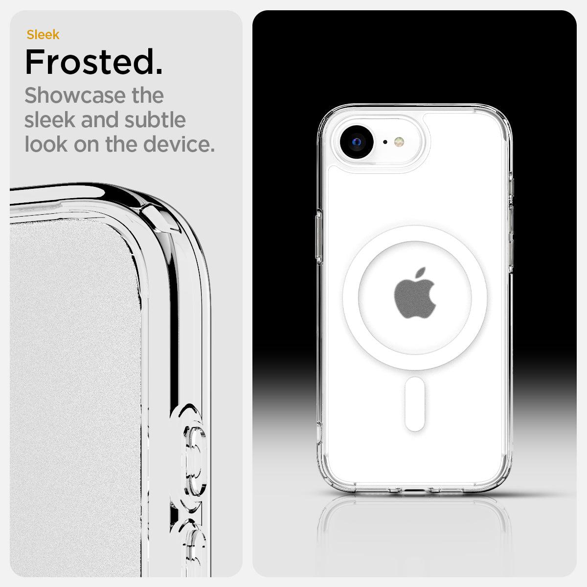 iPhone 16e Ultra Hybrid Case MagFit Frost White