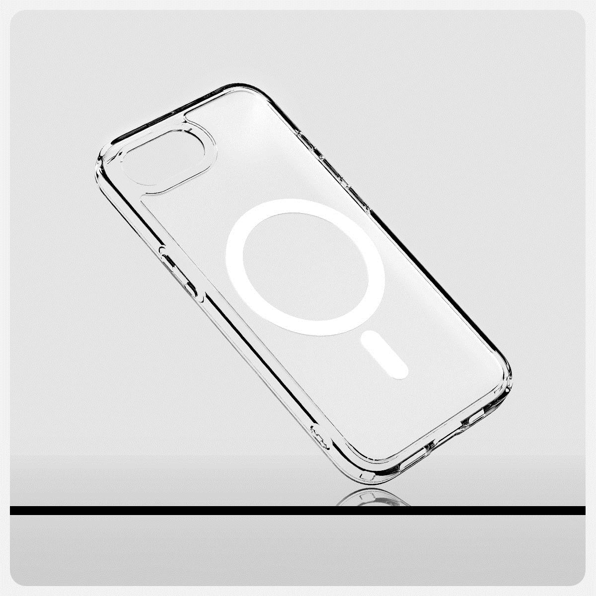 iPhone 16e Ultra Hybrid Case MagFit Frost White
