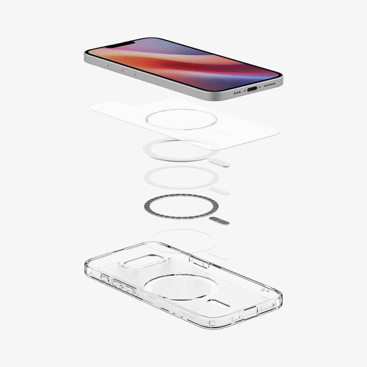 iPhone 16e Ultra Hybrid Case MagFit Frost White