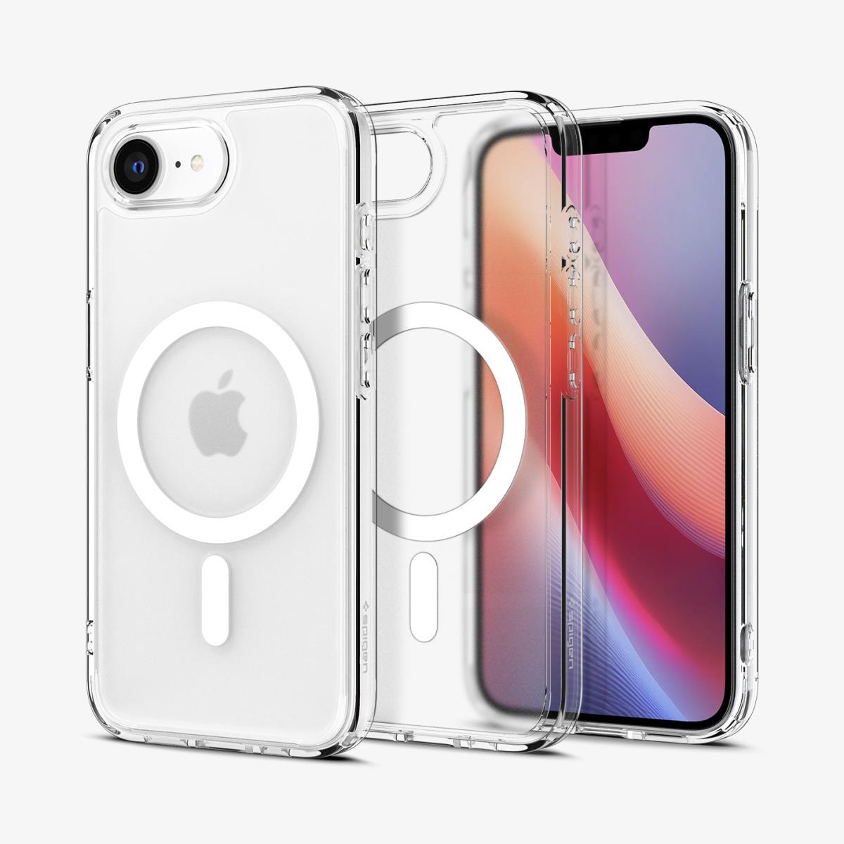 iPhone 16e Ultra Hybrid Case MagFit Frost White