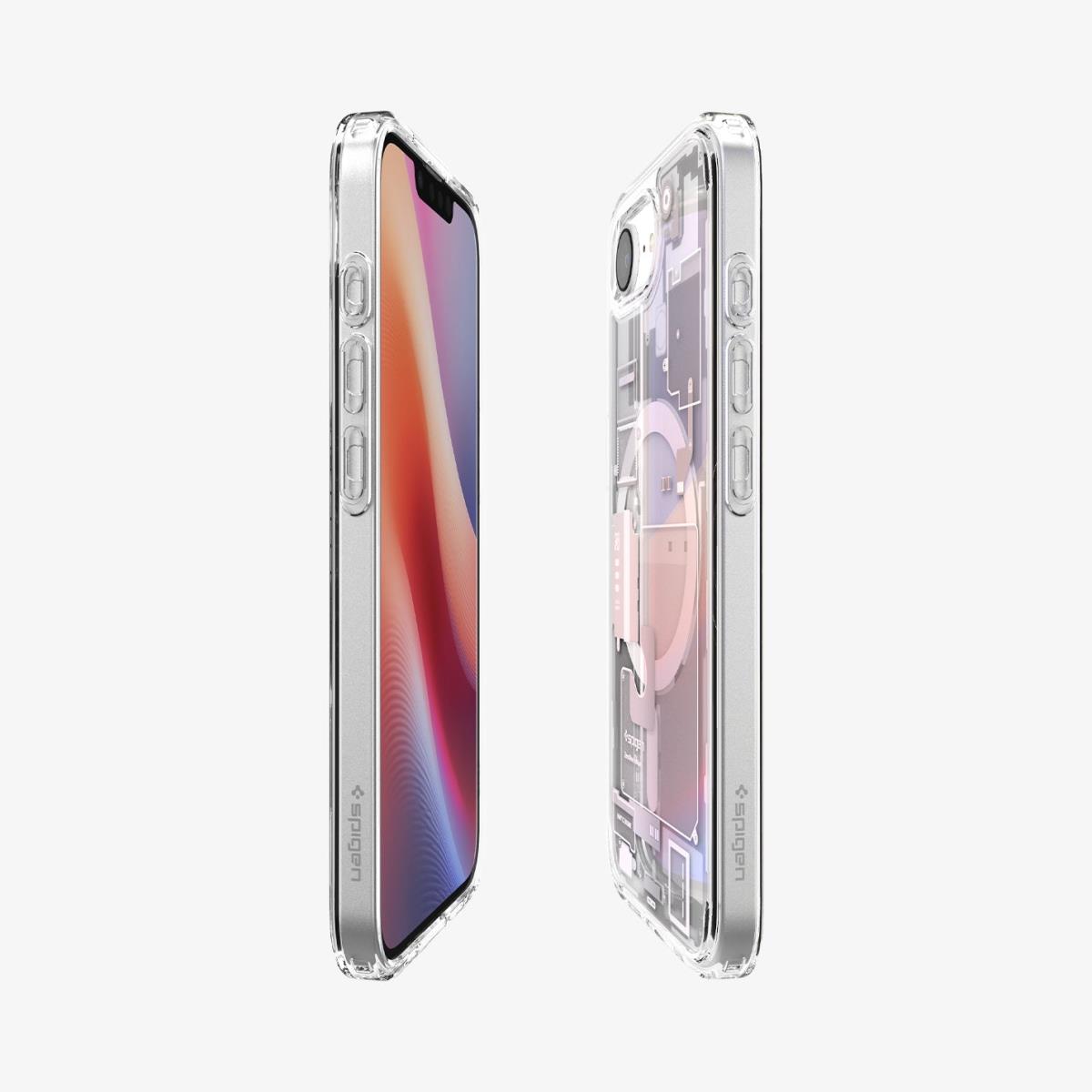 iPhone 16e Ultra Hybrid Case MagFit Zero One White