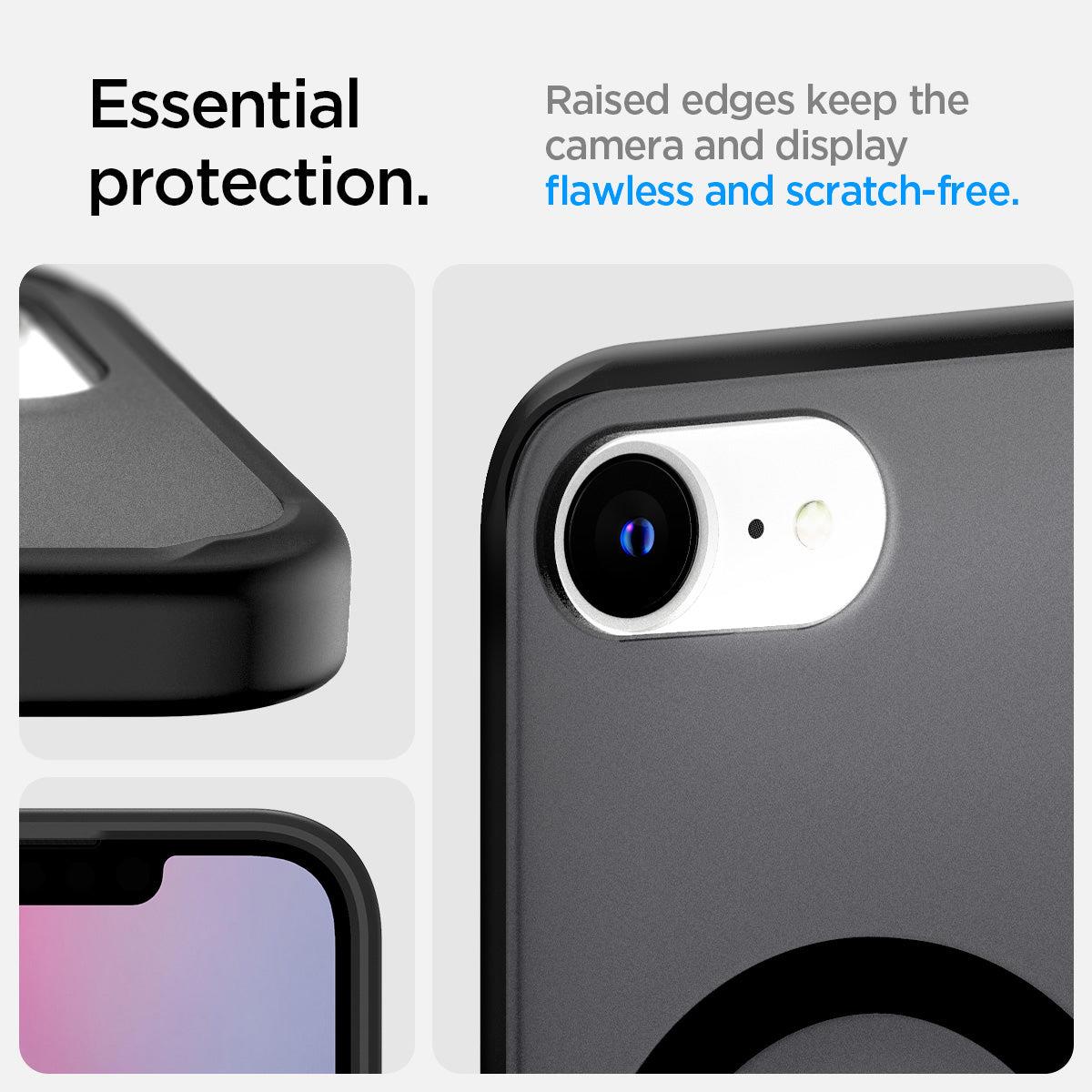 iPhone 16e Ultra Hybrid S Case MagFit Frost Black