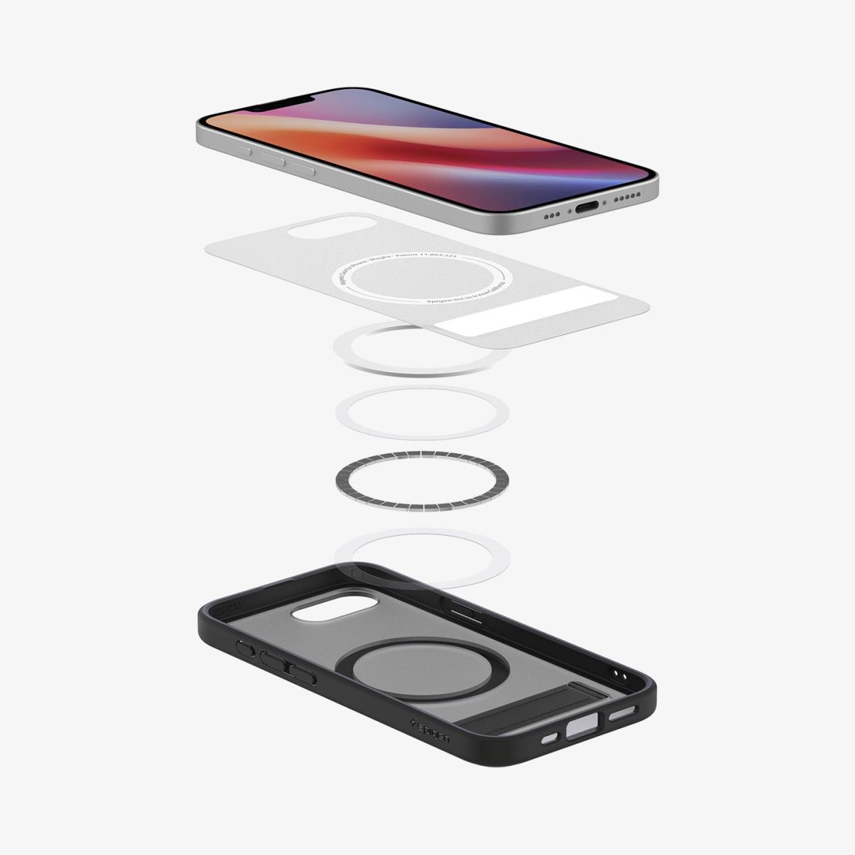 iPhone 16e Ultra Hybrid S Case MagFit Frost Black