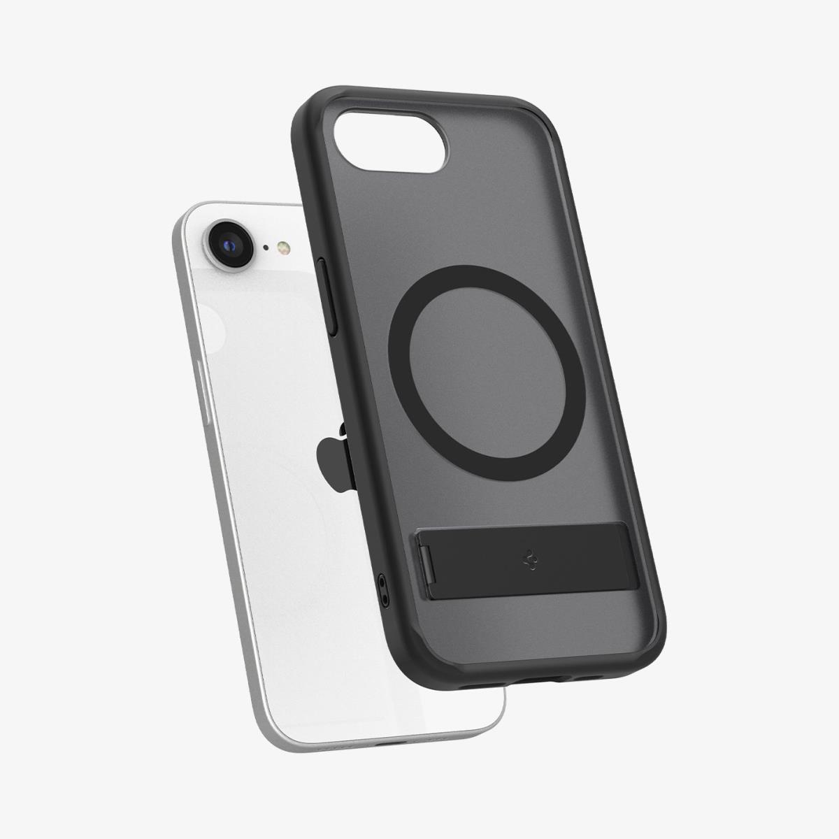 iPhone 16e Ultra Hybrid S Case MagFit Frost Black