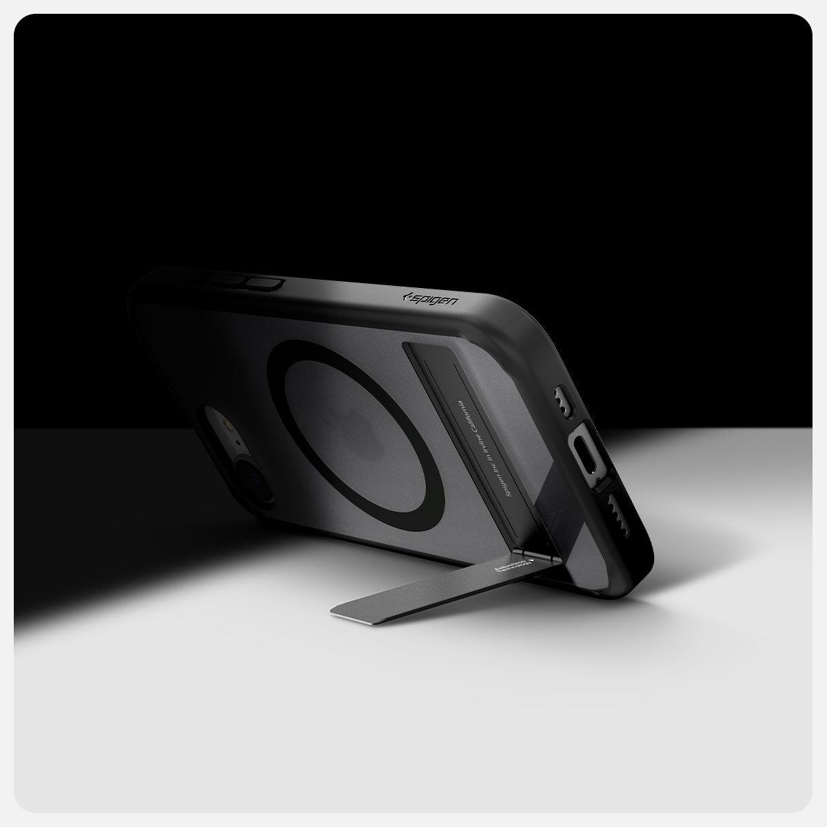 iPhone 16e Ultra Hybrid S Case MagFit Frost Black