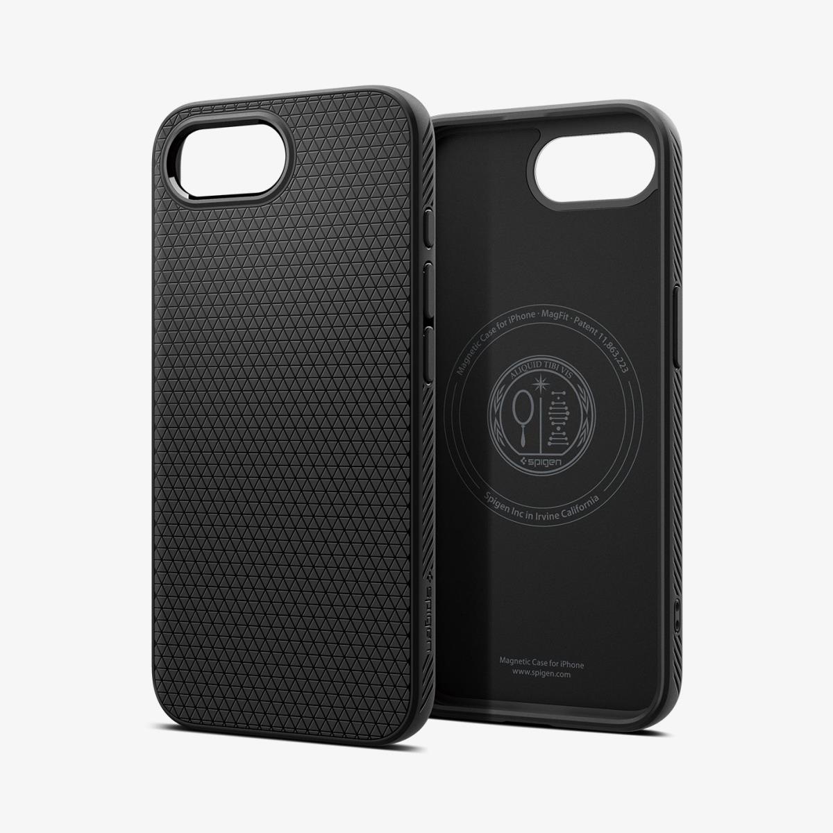iPhone 16e Liquid Air MagFit Case Matte Black