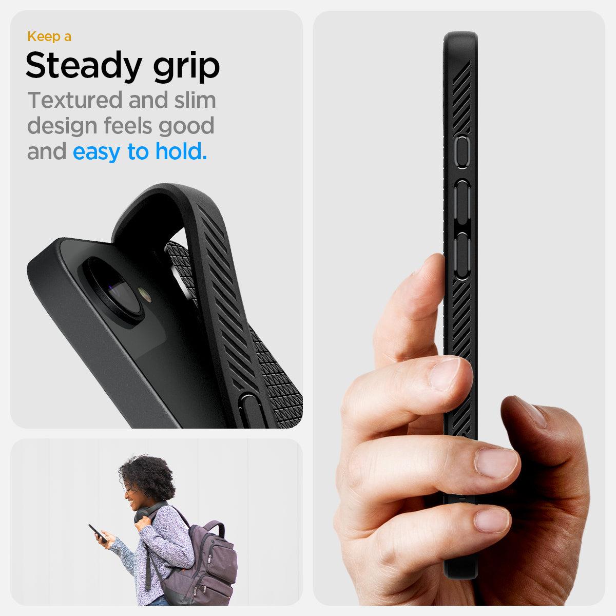 iPhone 16e Liquid Air MagFit Case Matte Black