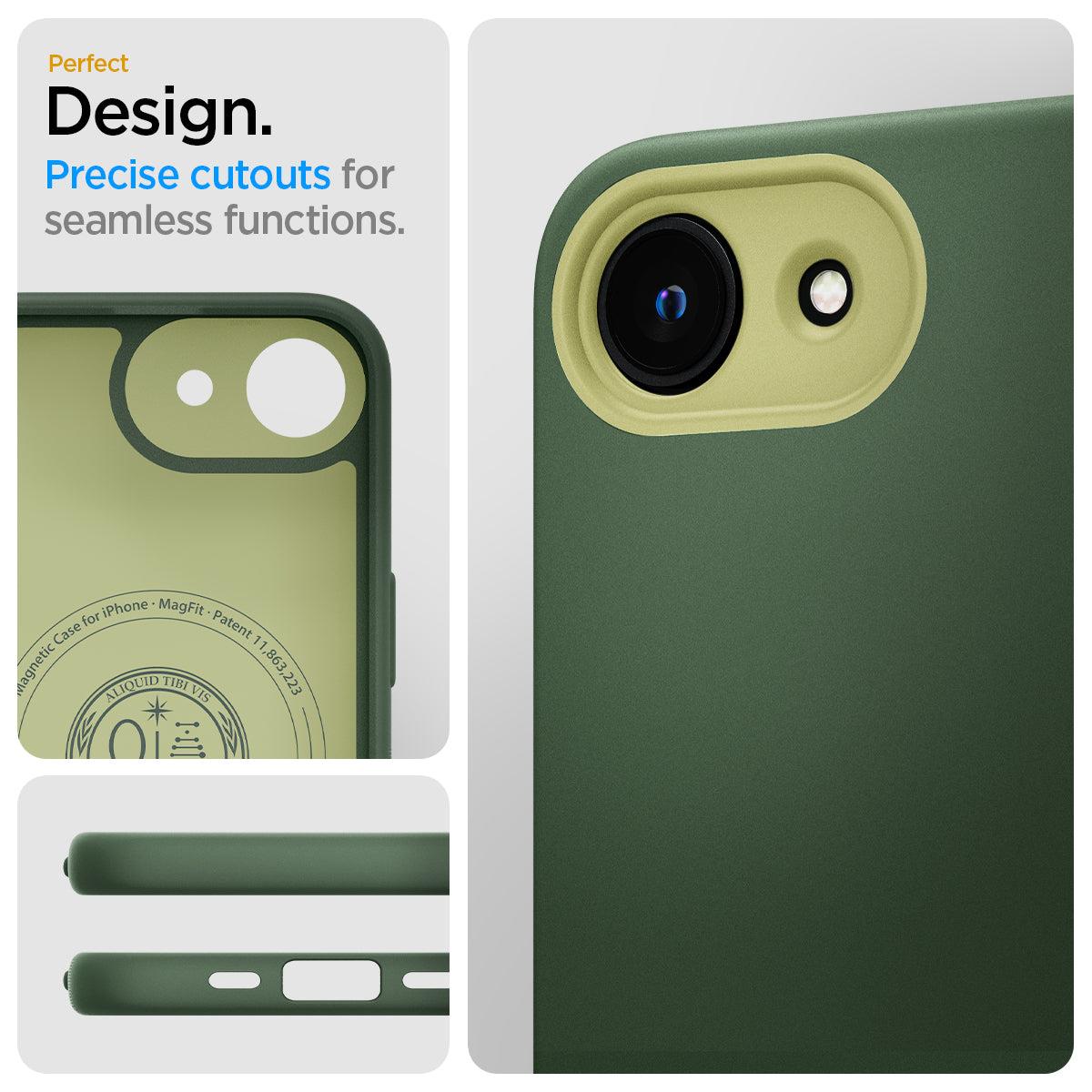 iPhone 16e Nano Pop MagFit Case Avo Green