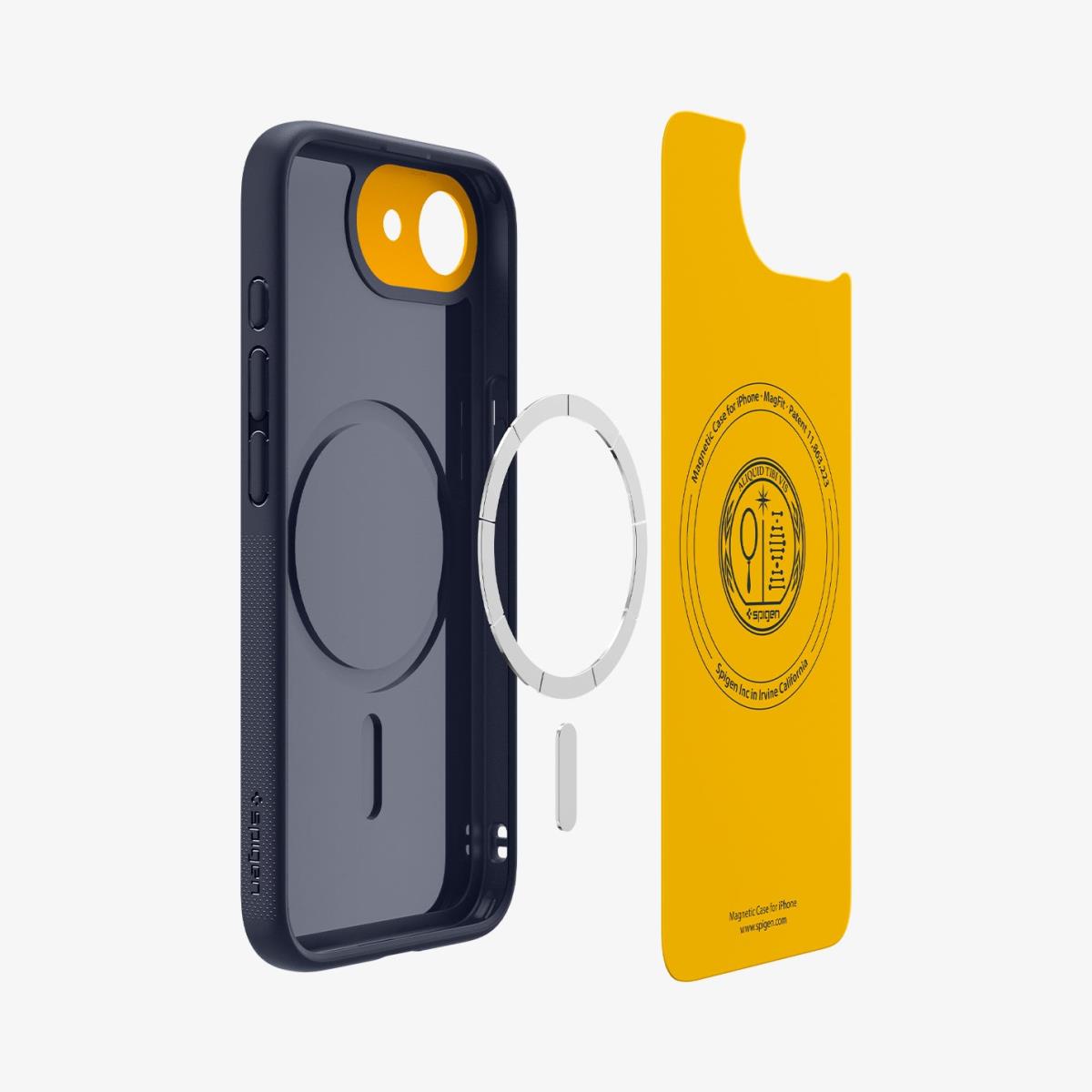 iPhone 16e Nano Pop MagFit Case Blueberry Navy