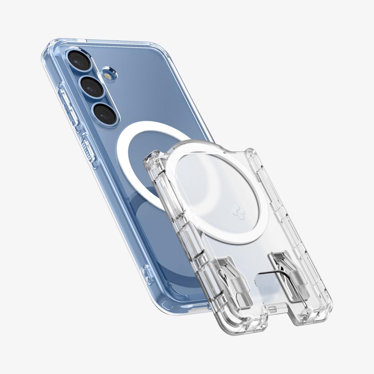 Galaxy S25 Series Ultra Hybrid Wallet with MagFit Crystal Clear