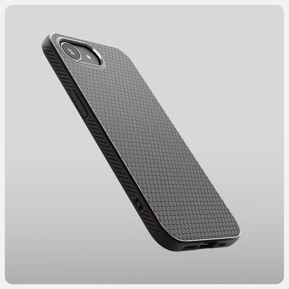 iPhone 16e Case Liquid Air Marble Gray