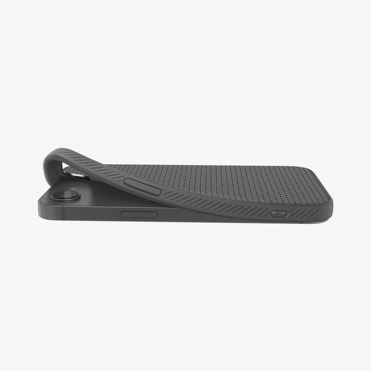 iPhone 16e Case Liquid Air Marble Gray