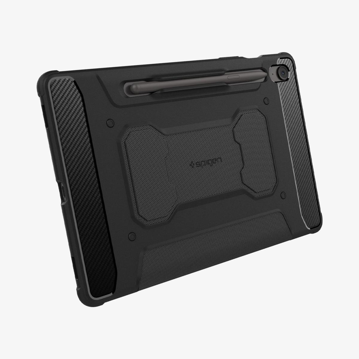 Galaxy Tab S10 FE Case - Rugged Armor Pro - Matte Black