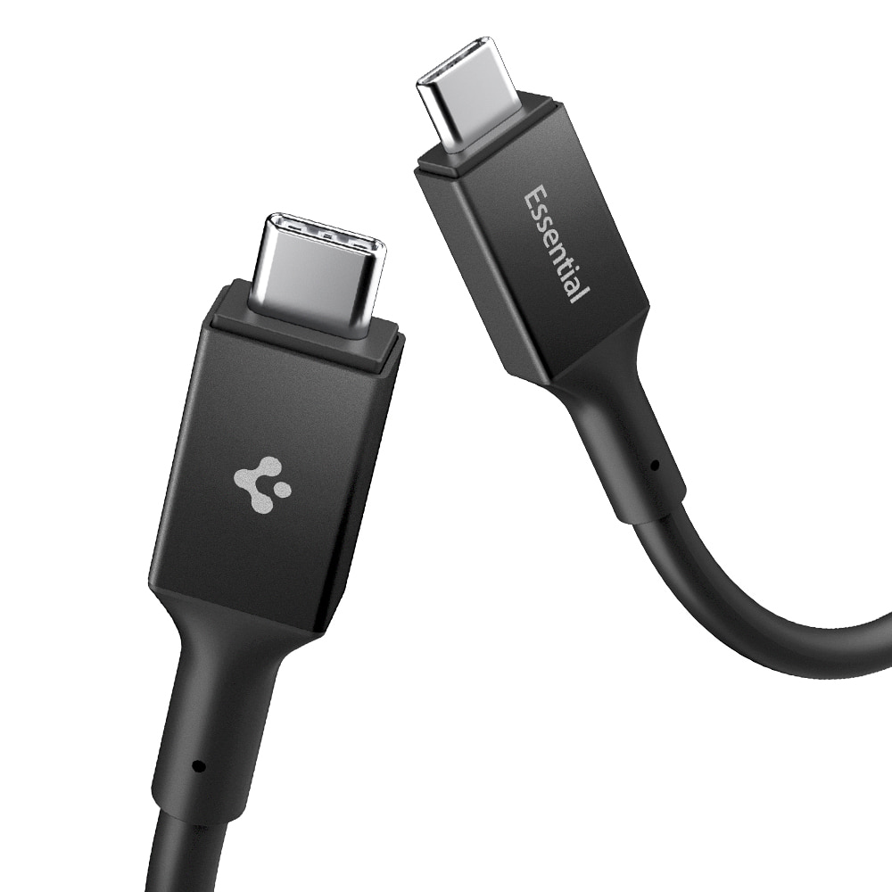 Essential USB C To USB C 100w Cable Black Eb10020cc