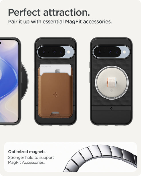 Google Pixel 10 Pro/10 Case Parallax MagFit Matte Black