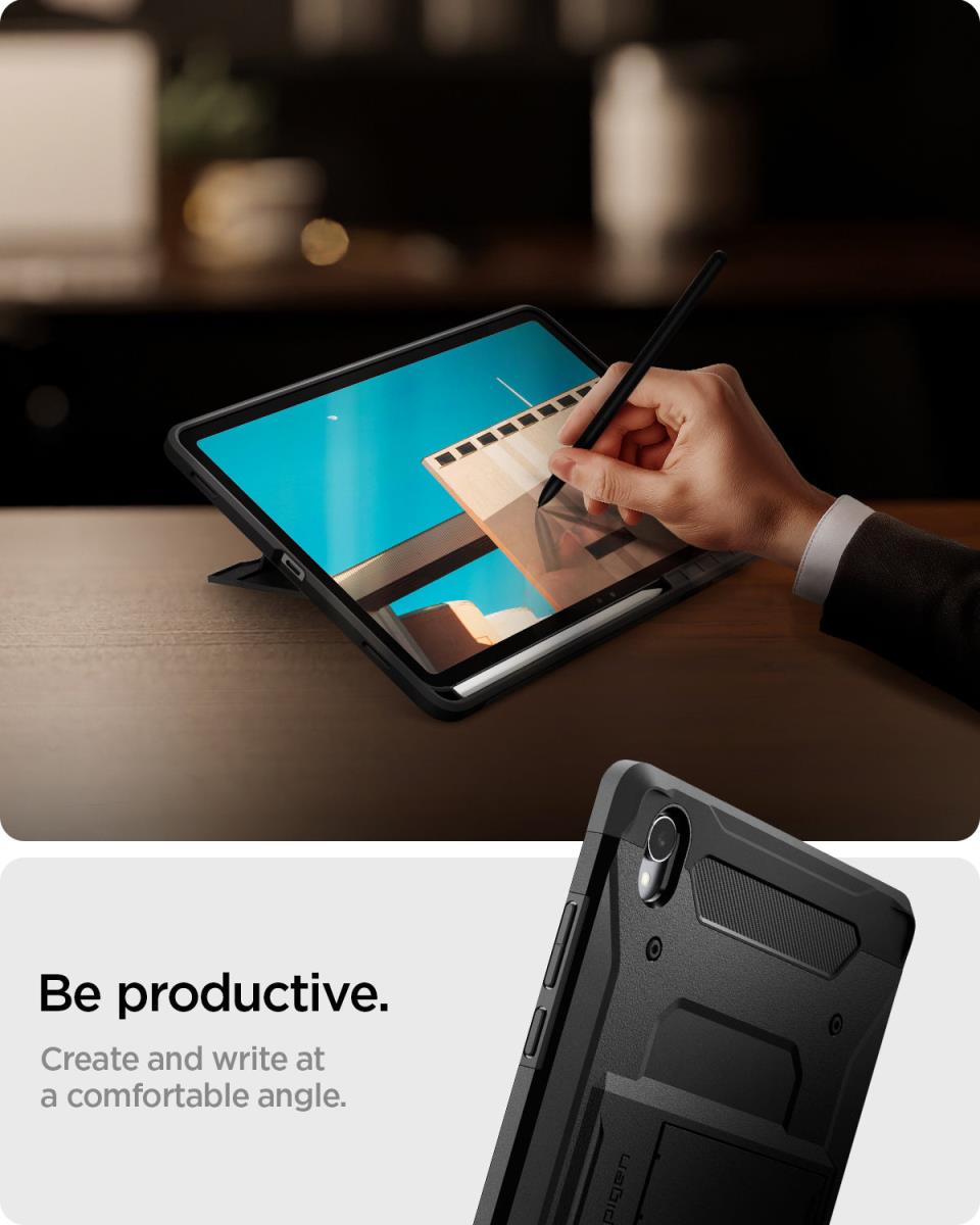 Galaxy Tab S11 Case (2025) Tough Armor Pro Black
