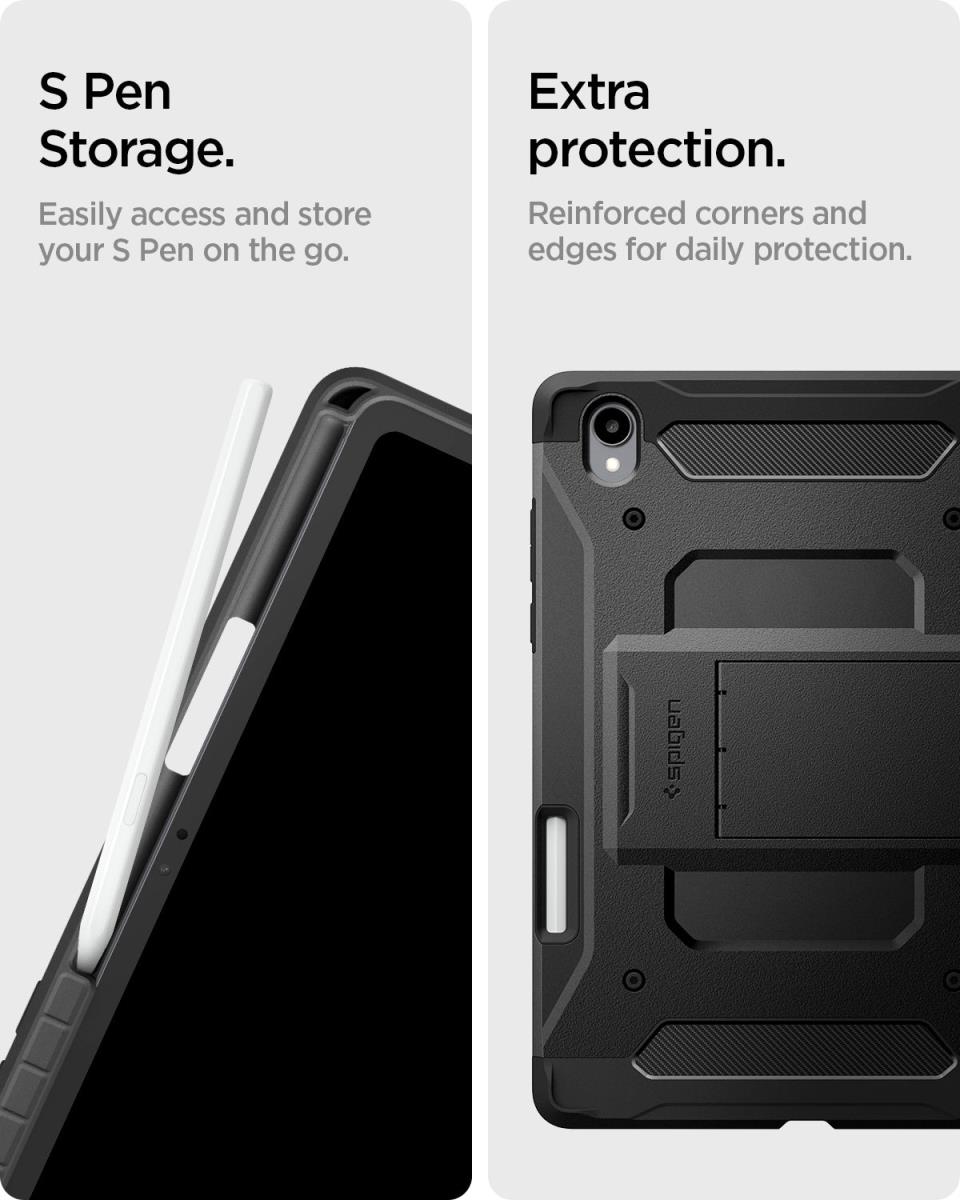 Galaxy Tab S11 Case (2025) Tough Armor Pro Black