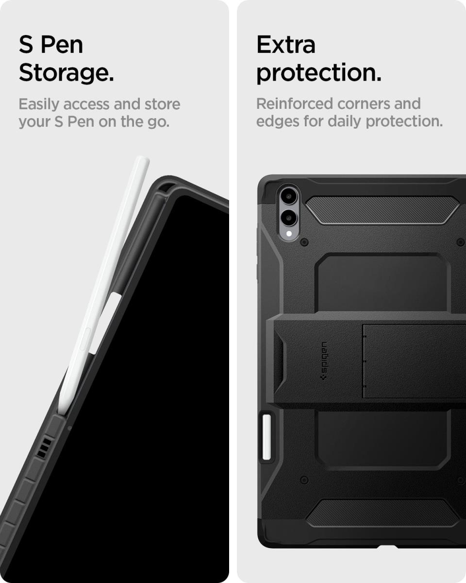 Galaxy Tab S11 Ultra Case (2025) Tough Armor Pro Black