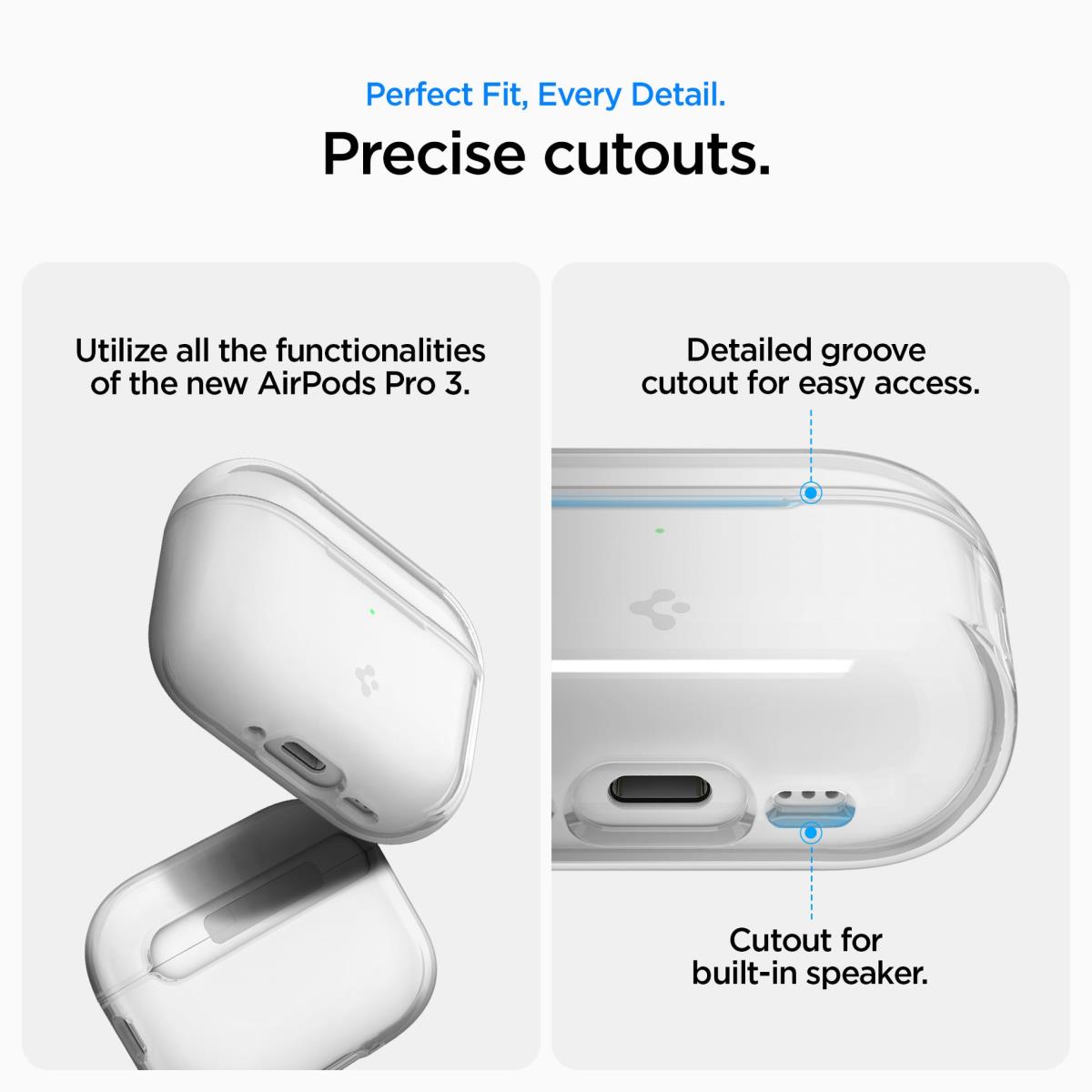 AirPods Pro (3nd Gen) Case Liquid Crystal Crystal Clear
