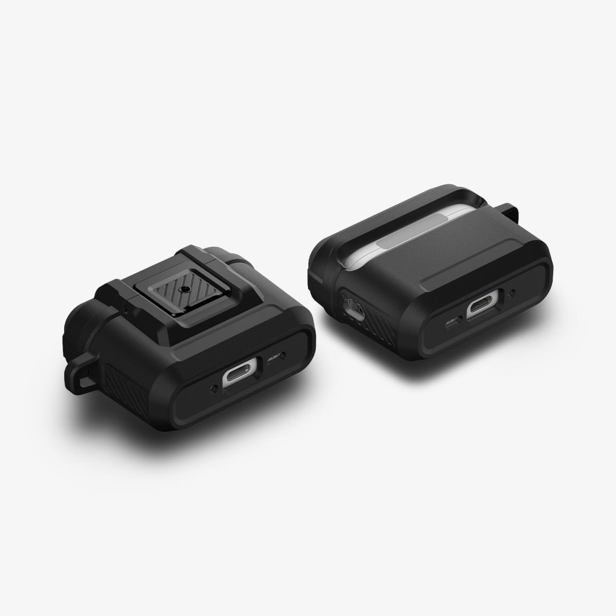 AirPods Pro (3nd Gen) Case Lock Fit Matte Black