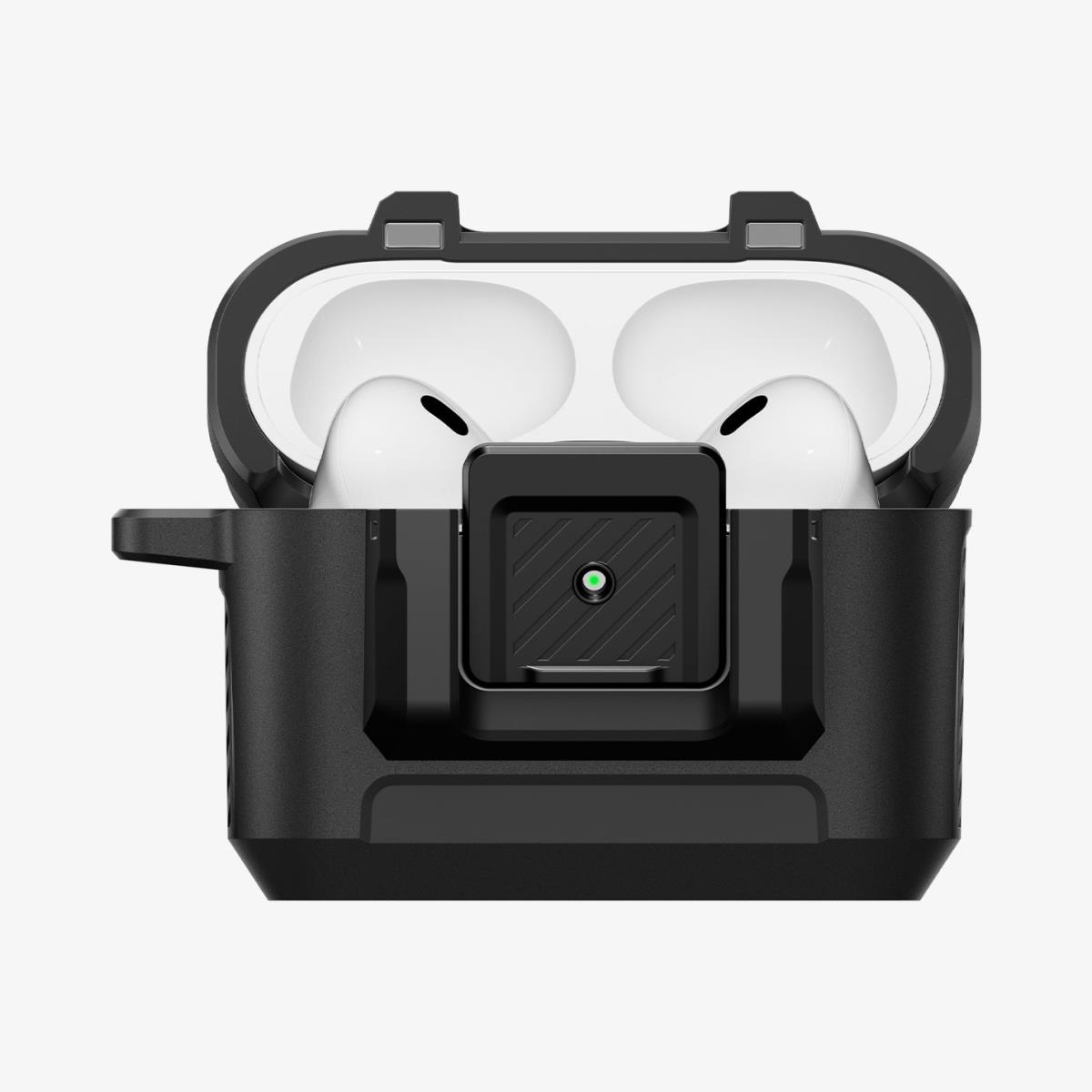AirPods Pro (3nd Gen) Case Lock Fit Matte Black