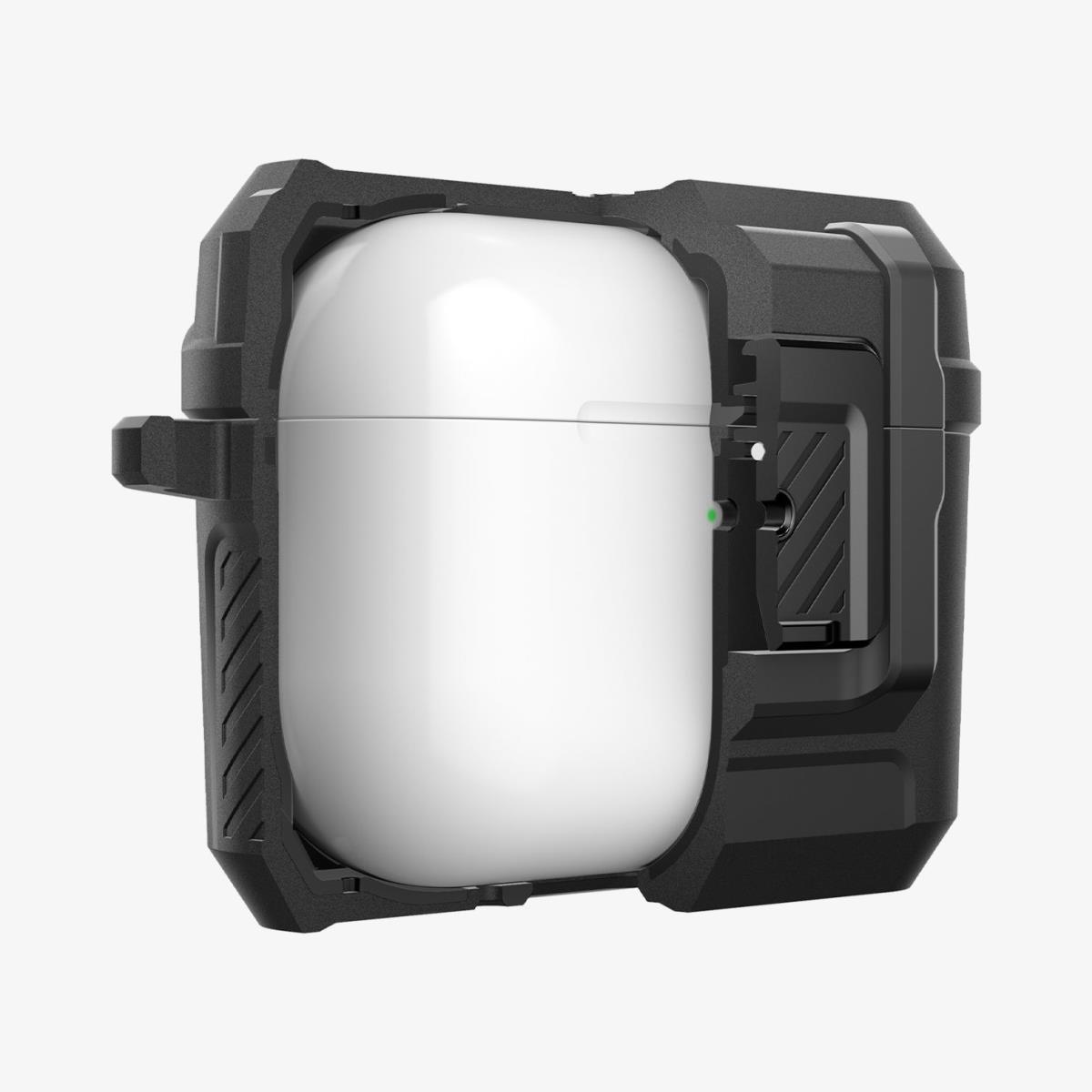 AirPods Pro (3nd Gen) Case Lock Fit Matte Black
