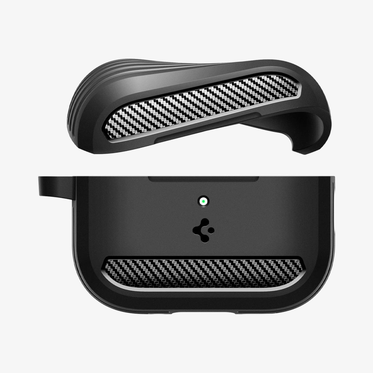 AirPods Pro (3nd Gen) Case Rugged Armor Matte Black