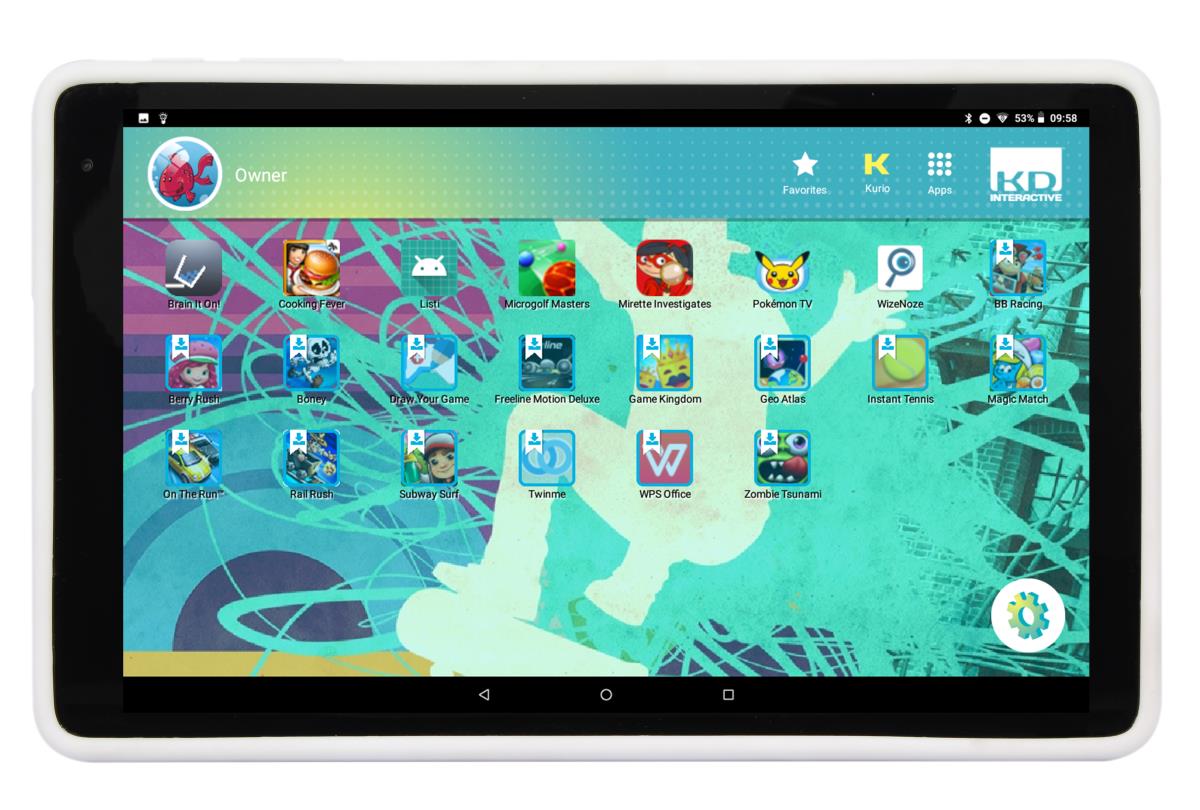 Kurio Tab Xl - 10in - 1GB Ram - 8GB SSD - Android 4.2.2 - Black