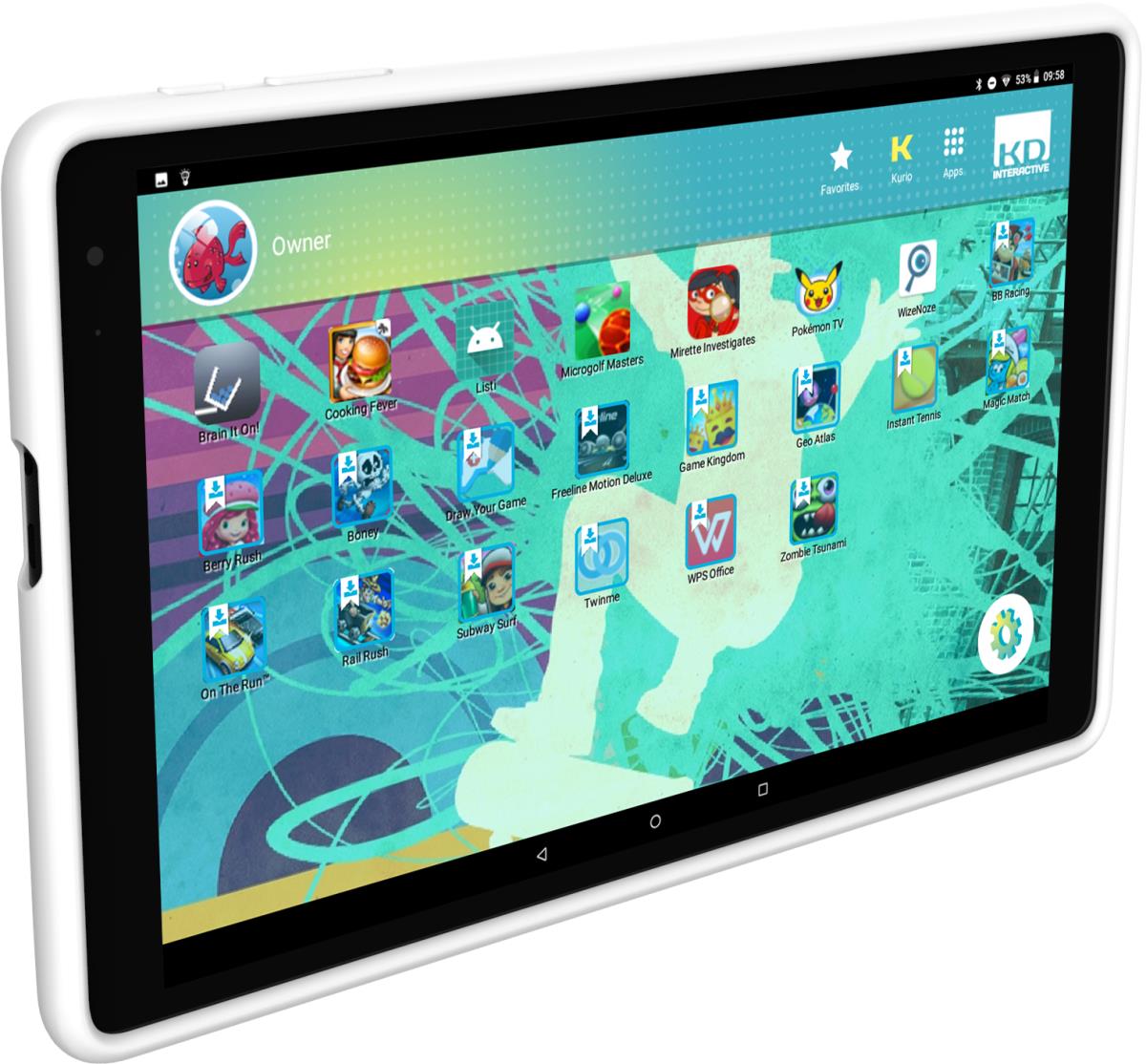 Kurio Tab Xl - 10in - 1GB Ram - 8GB SSD - Android 4.2.2 - Black