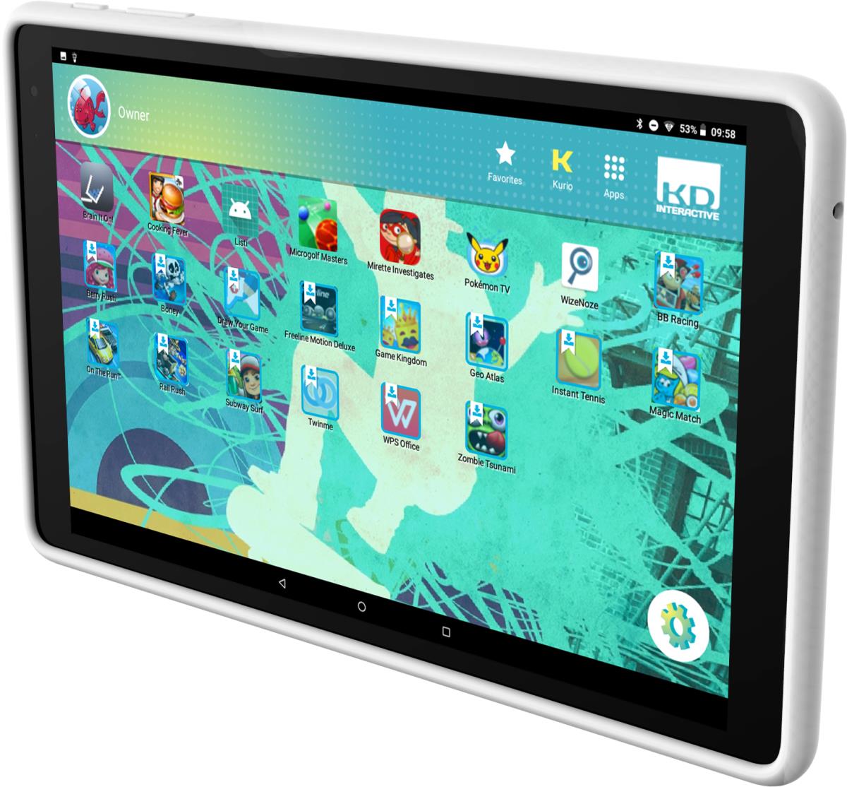 Kurio Tab Xl - 10in - 1GB Ram - 8GB SSD - Android 4.2.2 - Black