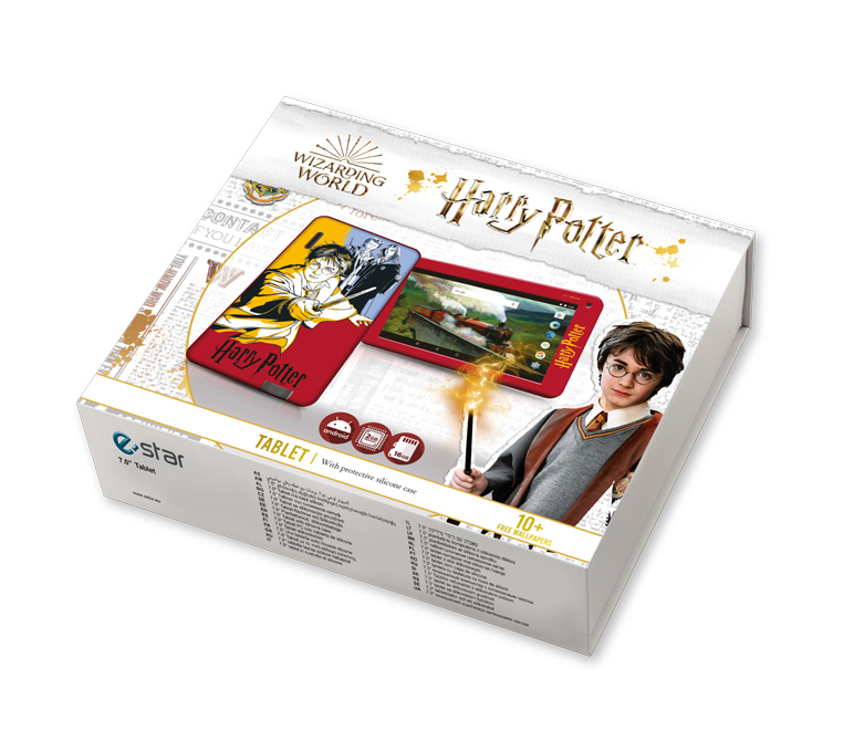 Hero Tablet Harry Potter - 7in - Quad Core - 16GB - 2GB - 0.3mpixel 2400mah - Android 10 Go