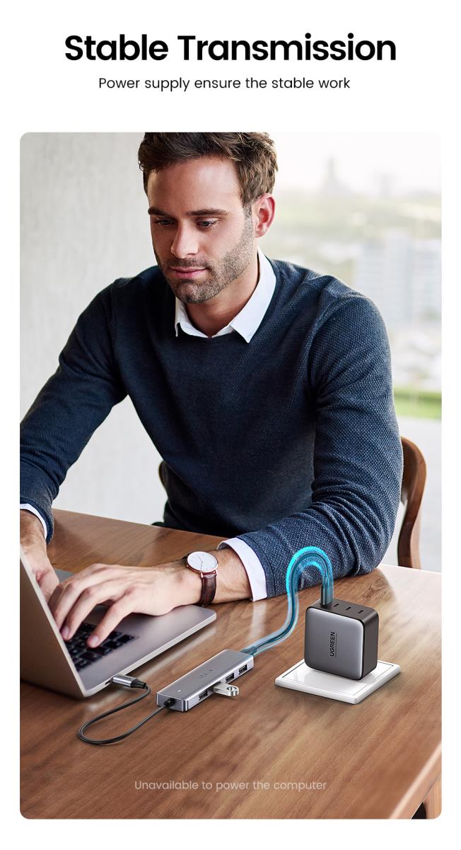 Type-c 4-port USB 3.0 Hub