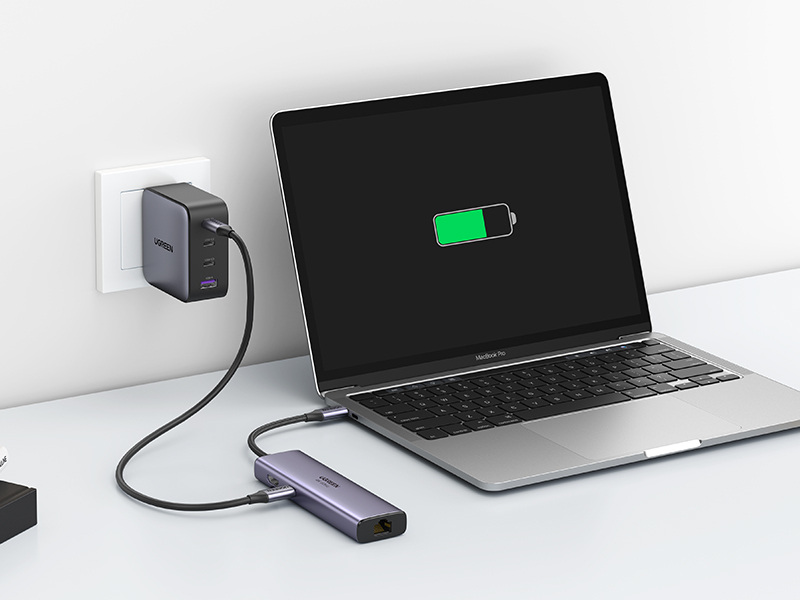 7-in-1 4K HDMI USB C Hub