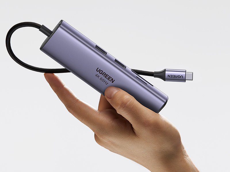 7-in-1 4K HDMI USB C Hub