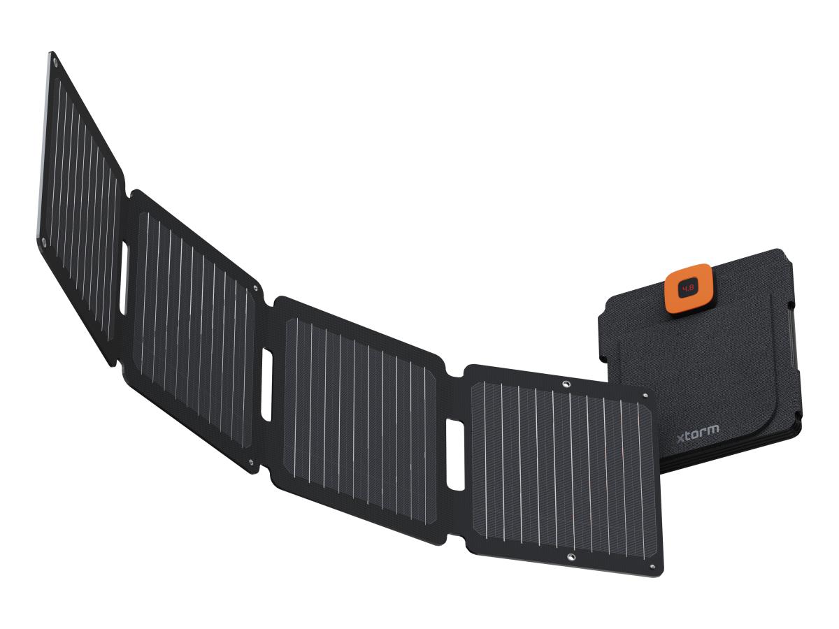 Foldable Solar Panel 28w Black