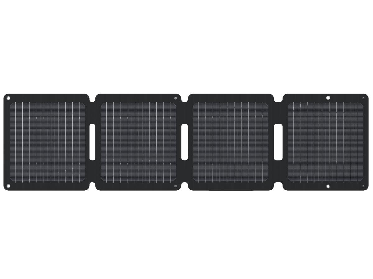 Foldable Solar Panel 28w Black