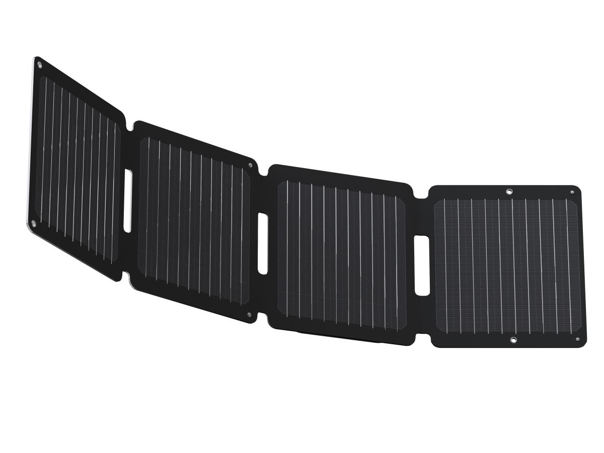 Foldable Solar Panel 28w Black