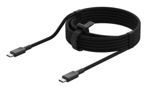 Travel Cable - USB-c - 3m - Black With Power Delivery 100w