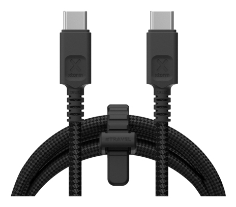 Travel Cable - USB-c - 3m - Black With Power Delivery 100w