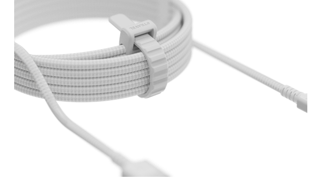 Travel Cable - USB-c - Lightning - 3m - White