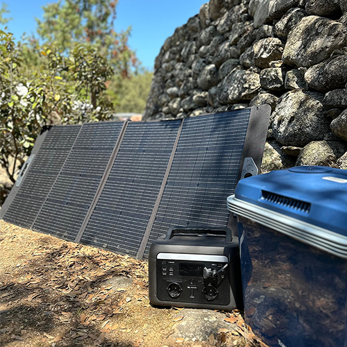 Foldable Solar Panel 200w White