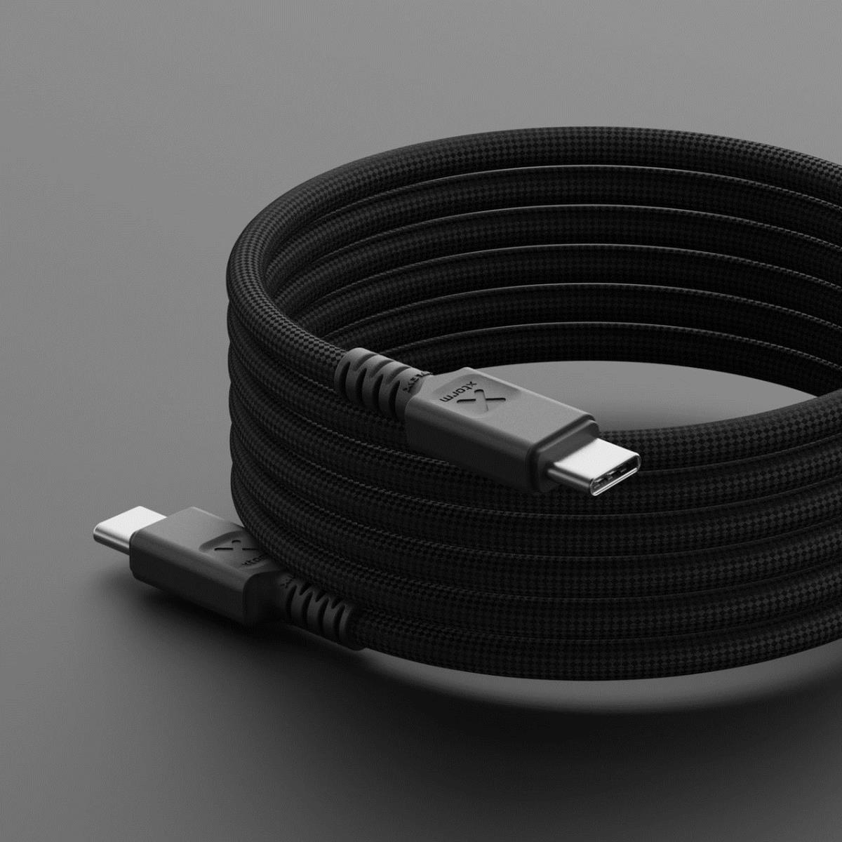 Travel Pro Cable Magnetic -  USB-c - 1m - Black With Power Delivery 100w