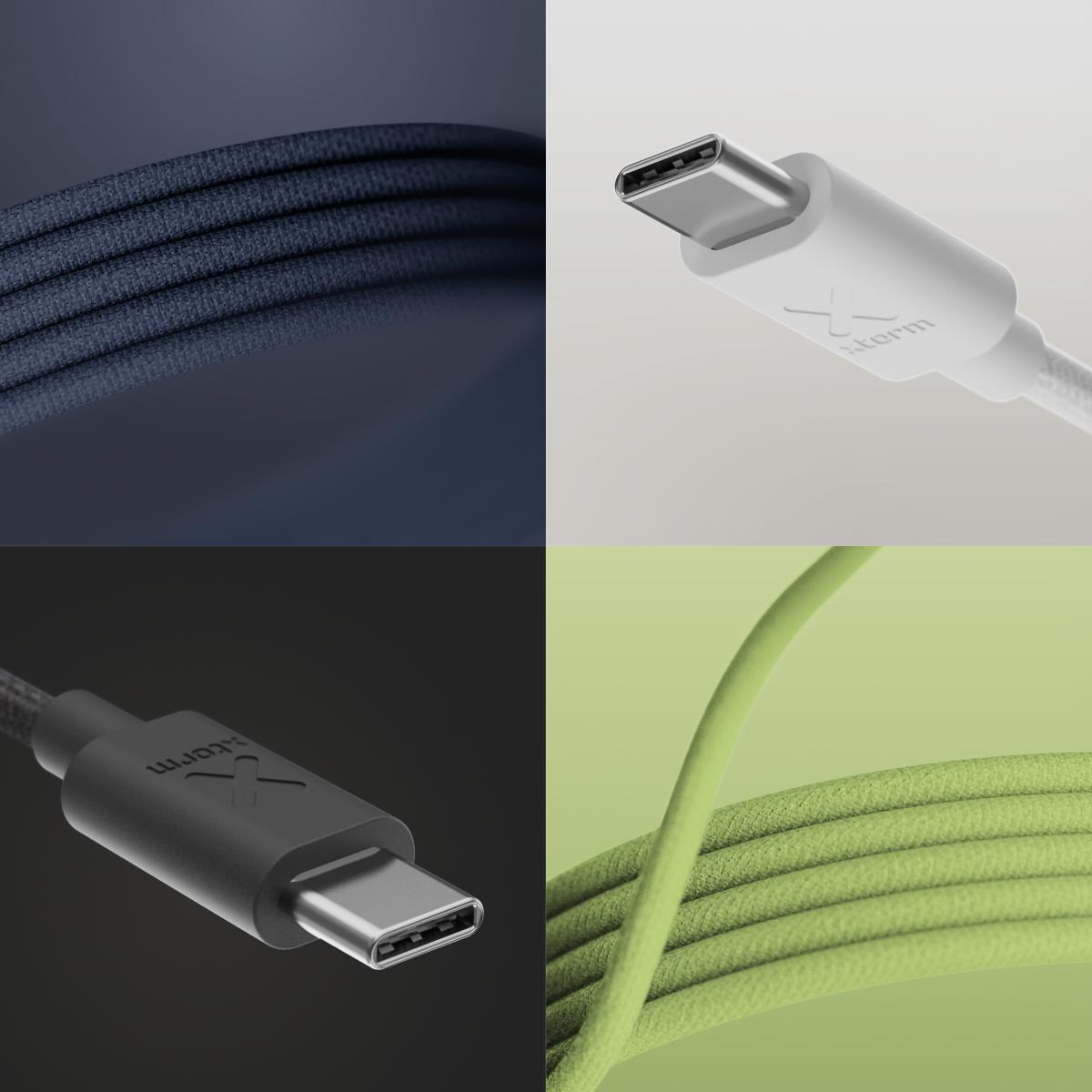 Go2 Cable -  USB-c - 1m - Blue With Power Delivery 100w