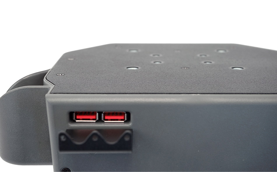 Zebra ET51/56 8in SLIM Dual USB Docking Station with MP205 Connection