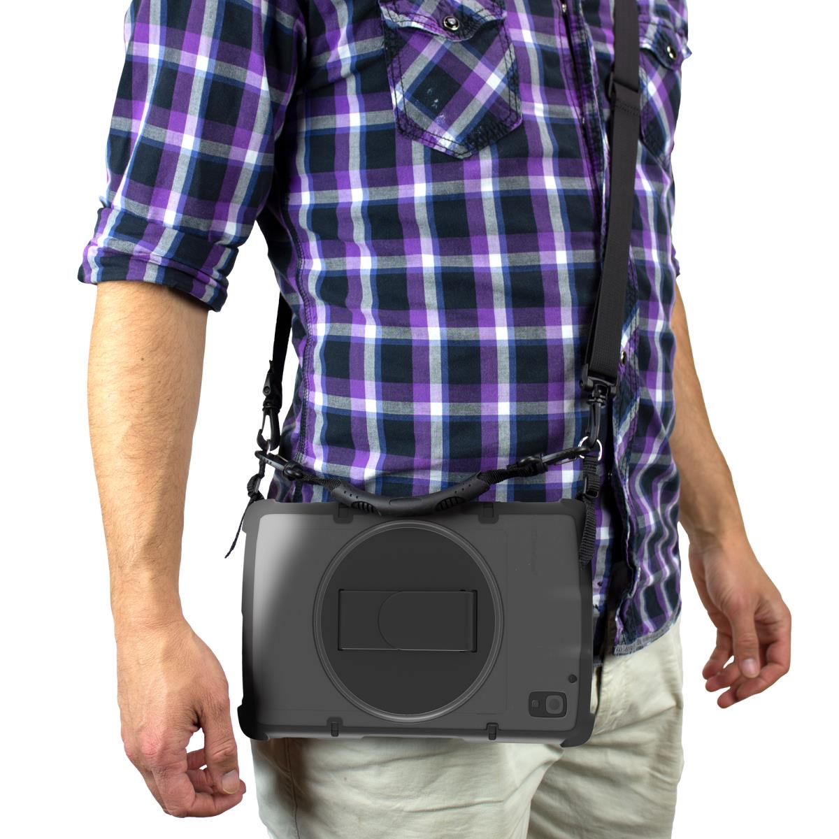Rugged Case With Rotating Hand Strap For Zebra Et40/45 10in